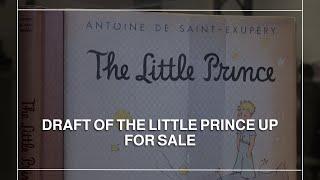 "The Little Prince" handwritten draft selling for $1.25 million at Abu Dhabi Art 2024