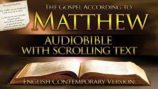 Holy Bible: Matthew 1 to 28 - Full (Contemporary English) With Text