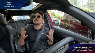 Marlon Stockinger Exudes Confidence and Style with the New Toyota Corolla Cross!