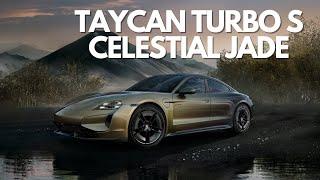 Taycan Turbo S Celestial Jade