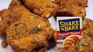 Crispy Shake 'N Bake Chicken with Mayonnaise