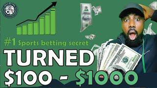 HOW TO  PROFIT FROM SPORTS BETTING FOR BEGINNERS | MAKING MONEY FROM SPORTS BETTING IS EASY