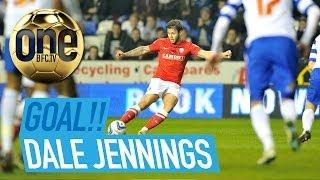 GOAL! Dale Jennings scores a screamer for Barnsley against Reading