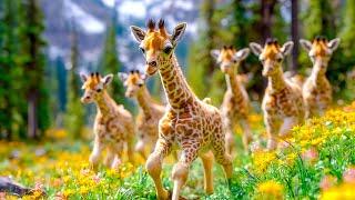 Wildlife Symphony 4K  Nature’s Rhythm with Beautiful Animals & Calming Music