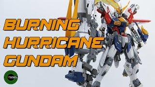 GUNPLA CUSTOM BUILD | MG 1/100 Burning Hurricane Gundam | Cervantes Calibur