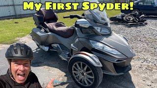 Never Have I Ever... Reviewed a Can Am Spyder!! Copart Walk Around - 10/18/24