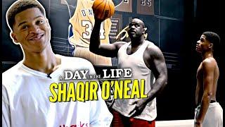 Shaqir O'Neal "Day In The Life" | Inside Shaq's INSANE Atlanta Mansion!! The O'Neals are COMEDY!