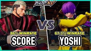 KOF XV  Score (Goenitz/Billy/O.Yashiro) vs Yoshi (O.Shermie/O.Yashiro/Goenitz)