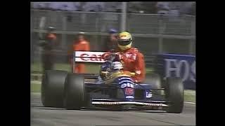 Mansell lleva a Senna - Silverstone 1991