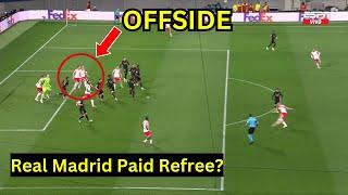 Benjamin Sesko Offside Goal vs Real Madrid