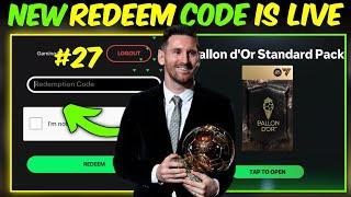 HOW TO GET NEW REDEEM CODES CODIGOS BLASS KODE HARI INI TODAY CANJEAR IN EA FC FIFA MOBILE 24 25