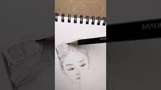 제니 그리기 song : Blackpink - crazy over you #art #그림 #그림그리기 #drawing #그리기 #드로잉 #pencildrawing #제니