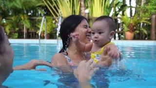 Elia Goes Swimming For The First Time