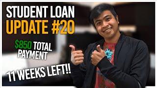 $850 Paid in Sallie Mae!! (Student Loan Update 20) | Dredd de Jesus