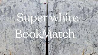 Super White Calacatta Book Match