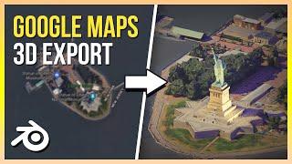 Import Google Maps Models in Blender 2.82 | Blender 2.82 Beginner Tutorial