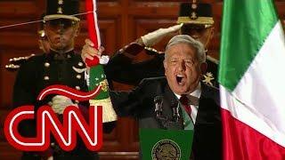 El primer grito de independencia de AMLO