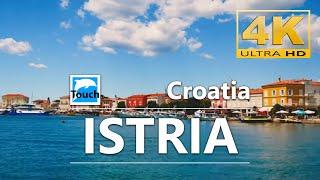 ISTRIA - TOP prázdninové destinace a pláže, Chorvatsko - 4K #TouchCroatia