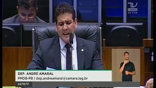 Dep. André Amaral (PMDB-PB) fala sobre o Culto Rosa em Bayeux - PB