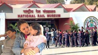 Visit to National Rail Museum in Delhi | What I eat in a day to loose weight