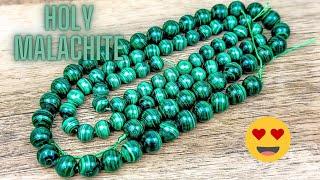 OMG MALACHITE MADNESS! feat. @samsbeadshop