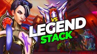 Playing The BEST MOIRA BUILD against a HIGH RANKED STACK in Overwatch 2 Stadium