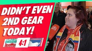 'Didn't Even Need 2nd Gear Today!' | Liverpool 4-1 Ipswich | Tammy | Fan Cam