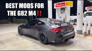 POV BEST MODS FOR THE 2025 BMW M4 COMPETITION XDRIVE #bmwm #bmw #pov #4k #g82 #m4 #g80 #m3 #mods