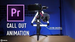 Call Out Animation Premiere Pro Tutorial // Chung Dha