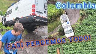 Sufrimos un accidente entrando a Colombia