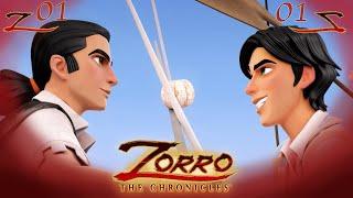 Zorro the Chronicles | Episode 01 | THE RETURN | Superhero cartoons