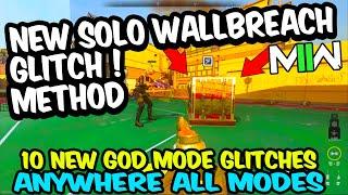 MW2 GLITCHES: NEW SOLO WALLBREACH GLITCH METHOD ANYWHERE ANY MODE GOD MODE GLITCH Modern Warfare 2