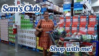 Sams Club Shop with Me - Grocery Haul