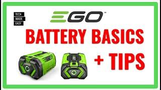 TIPS EGO Battery Basics + TIPS