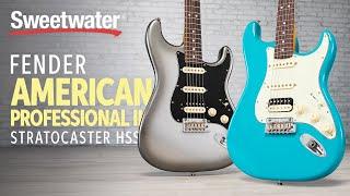 Fender American Professional II HSS Stratocaster Playthrough