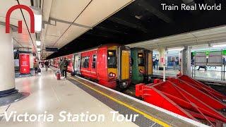 Train Real World - London Victoria Station Tour