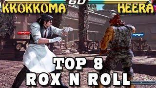 Kkokkoma (Dragunov) Vs Heera (Akuma, Steve) - TOP 8 - Tekken 7 World Tour