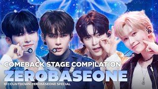 In Bloom부터 GOOD SO BAD까지! ZEROBASEONE(제로베이스원) 컴백 기념 엠카운트다운 무대 모아보기 | ZEROBASEONE Stage Compilation