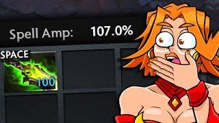 107% Spell Amp + LINA = Free MMR