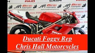 2000 Ducati 996 Foggy Rep Number 164/202.  @chrishallmotorcycles #motorcycles #ducati #foggy