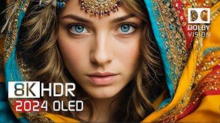 Colourful 8k Video ULTRA HD - 8k HDR  60 FPS  - Best of Dolby Vision