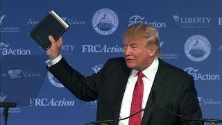 Donald Trump: I brought my bible