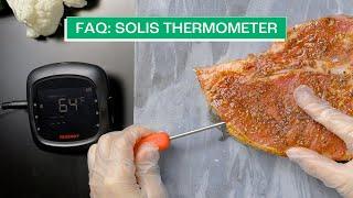 Answers to commonly asked questions about Tenergy's Solis Thermometer