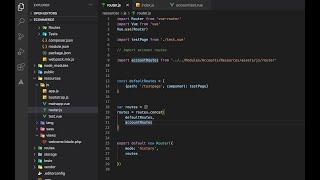 07. Setting up Large Scale Laravel Vue with vue router (2)  |  Laravel Vue Ecommerce Development