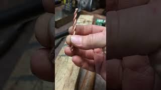 Ramset, twisted copper nail