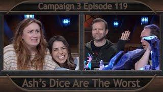 Critical Role Clip | Ashley's Dice Are The Worst | Campaign 3 Episode 119