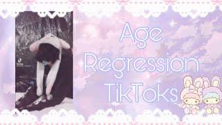 Age Regression Tiktok Compilation: #1