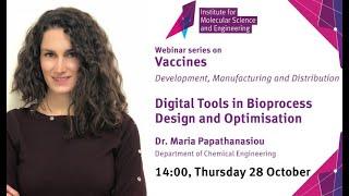 IMSE Webinar: Digital Tools in Bioprocess Design and Optimisation