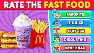 The Ultimate Fast Food Tier List Challenge  Rank The Candy & Snack