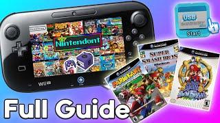 Full Guide to Play GameCube Games on Wii U (Nintendont + USB Loader GX)